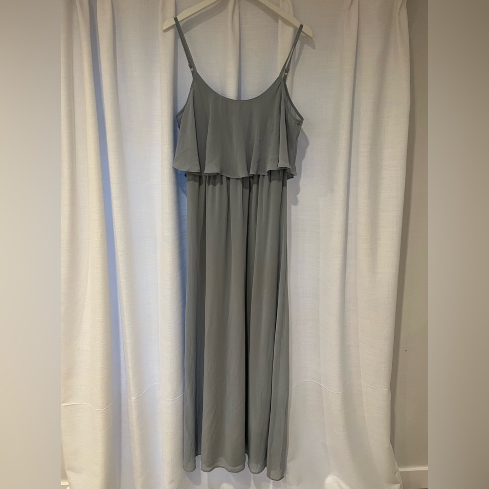 Show Me You Mumu- Caitlin Ruffle Maxi Dress
